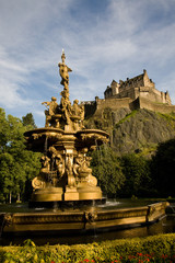 Fototapeta na wymiar Zamek w Edynburgu, Szkocja
