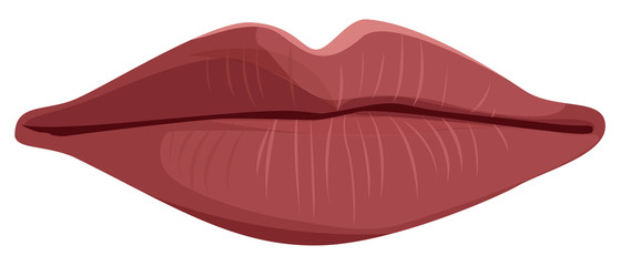 Obraz premium vector lips