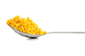 Kichen Spoon with yellow corn