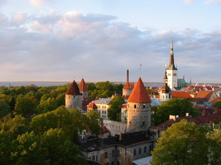 View of Tallinn Old Town