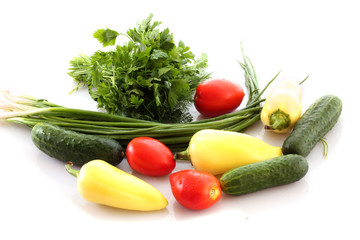 collection of different  vegetables