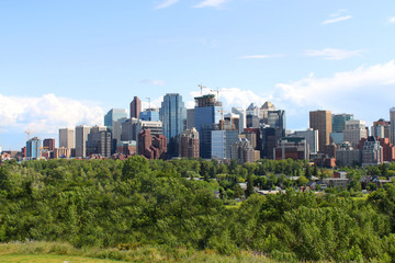 Naklejka premium Calgary office buildings
