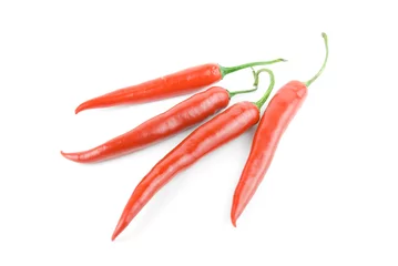 Fotobehang red hot chili pepper © olinchuk