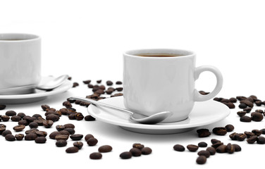 Two coffee cups
