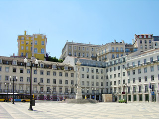 Praca (square) do Municipio, Lisbon, Portugal