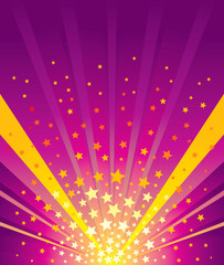 Star Burst - Purple