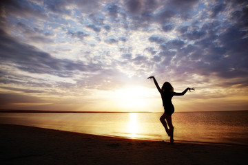 Healthy sunset