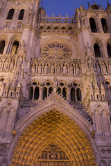 Cathedrale d'Amiens - Eclairage nocturne