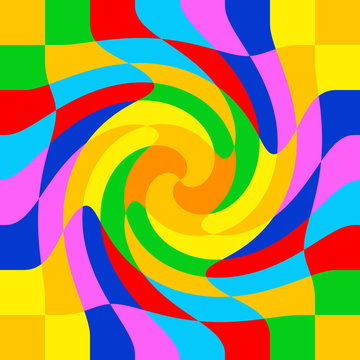 Caleidoscopio Sfondo-Kaleidoscope Background-Multicolor-2