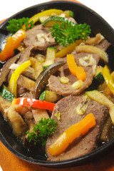 Japanese Cuisine - Beef with Vegetables