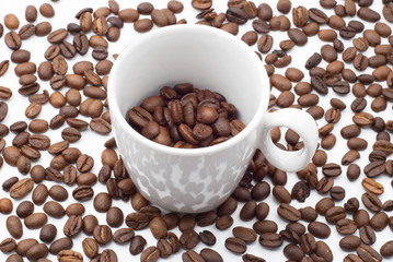 cup of coffee beans