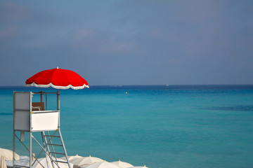 Bay watch and beautiful colors of the CÃ´te d'Azur