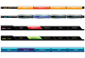 web site navigation templates