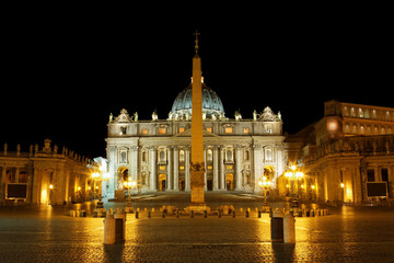Fototapeta premium Petersplatz in Rom