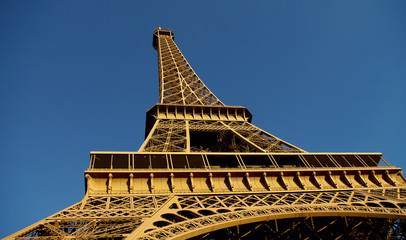 Eiffel Tower from the bottom, Paris, France