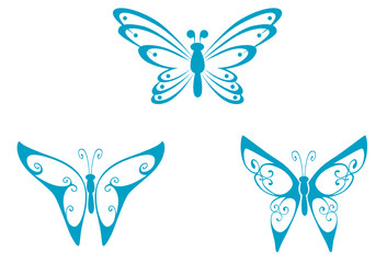 Butterfly shapes