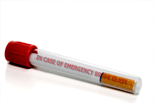 break glass in case of emergency cigarette In Case Of Emergency Break Glass