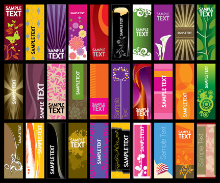 Vertical Banner Collection
