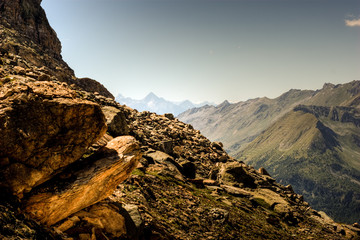 Rocce e panorami di alta montagna