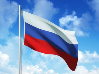 Fototapeta na wymiar flag of russia