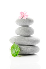 Naklejka na ściany i meble Massage gray stones