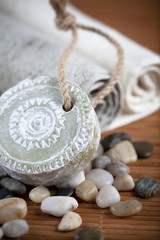 Savon pour le bain / Concept bien-&ecirc;tre