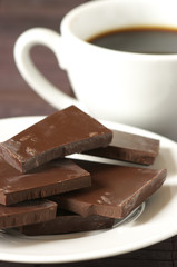 Chocolate and coffee