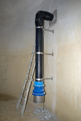 in einem Wasserreservoir