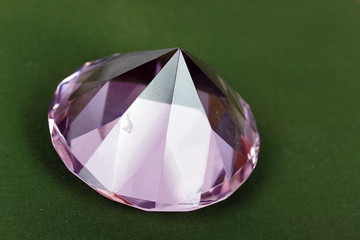 Diamantartiges Glas - Dekoration