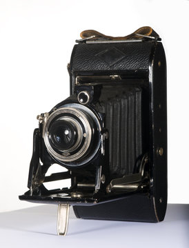 Vintage Portable Bellows Camera