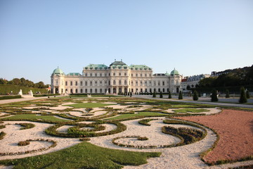 Naklejka premium Schloss Belvedere