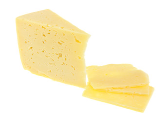 cheese isolated.