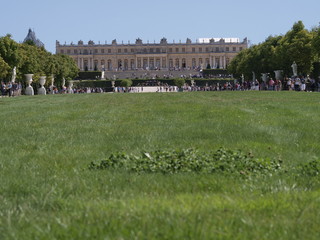 Palacio de Versalles desde sus jardines