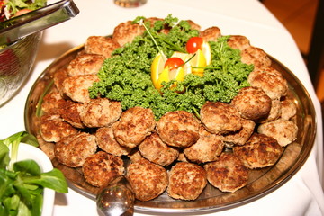 Frikadellen mit Petersilie
