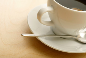 Cup of coffee.