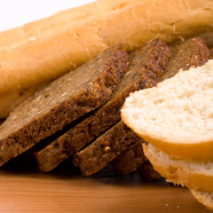 reshly baked bread