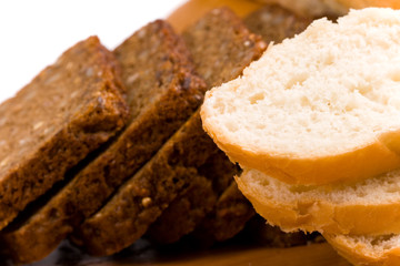 freshly baked bread