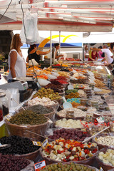 Markt in Bardolino Gardasee