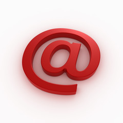 Fototapeta premium e-mail sign