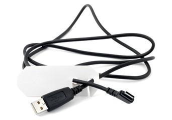 data cable with label