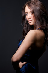 Fototapeta premium Portrait of attractive model