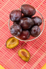 fresh plum