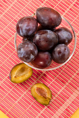 fresh plum