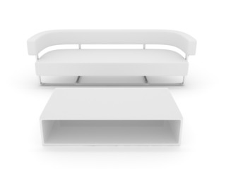 white sofa with coffee table (more variants on my protfolio)