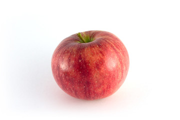 red apple isolated