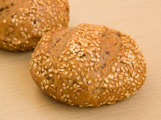 Sesame buns