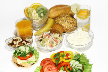 healthy nutrition and diet