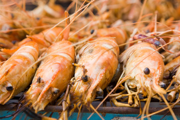 Shrimp grilled