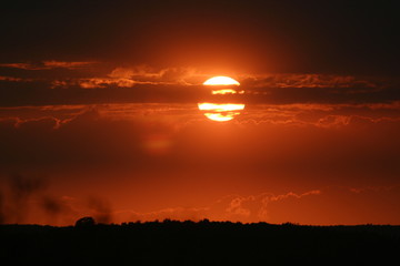 Obraz premium Sonnenuntergang