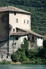 Fototapeta na wymiar Castel Toblino 10